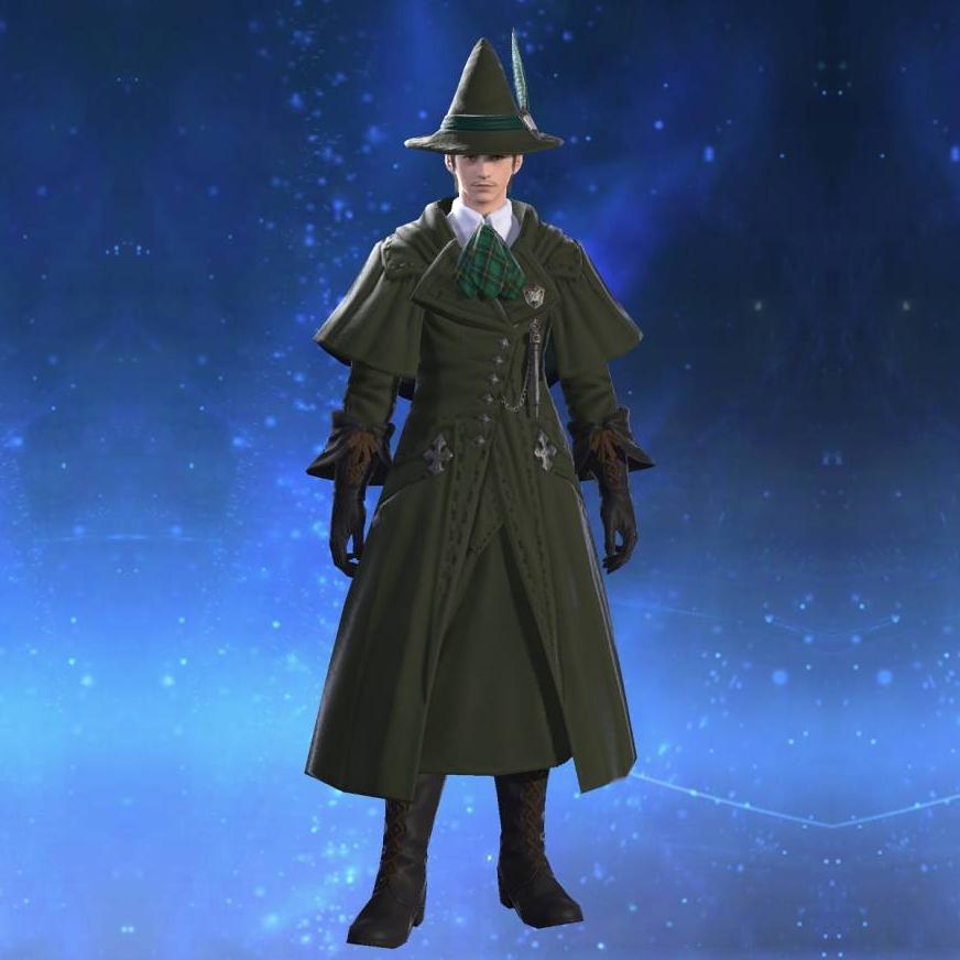 Sharlayan Conservator's Coat's gearset image male.