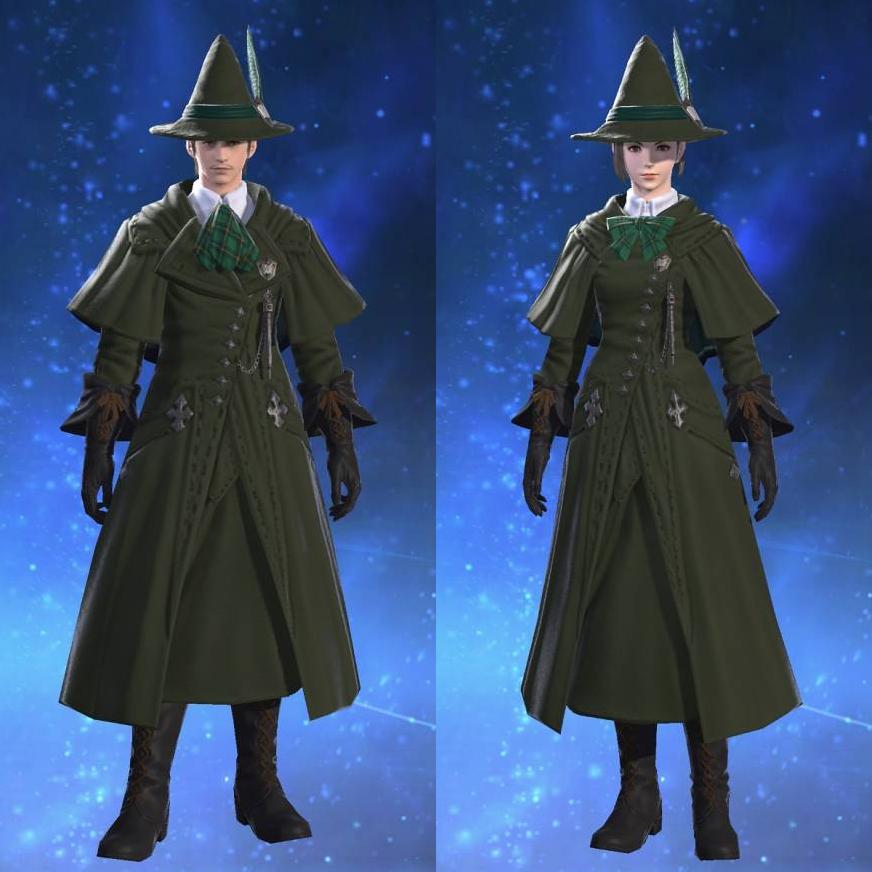 Sharlayan Conservator's Coat's gearset image.