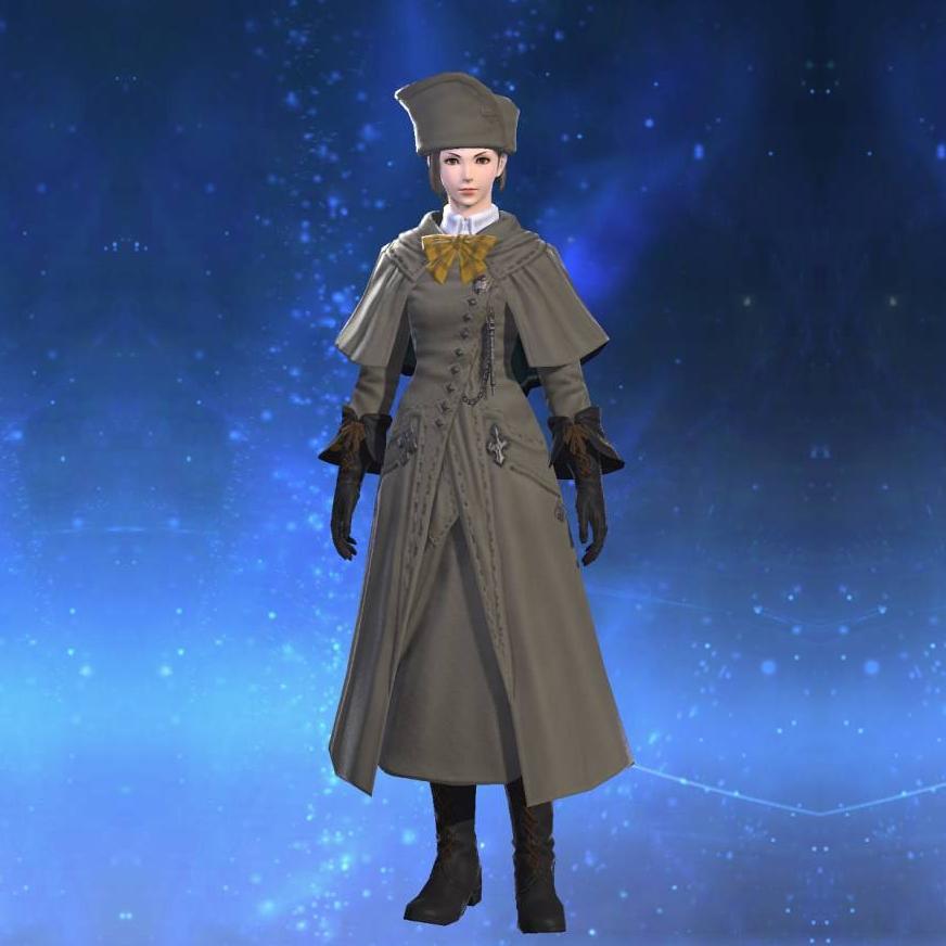 Sharlayan Pankratiast's Coat's gearset image female.