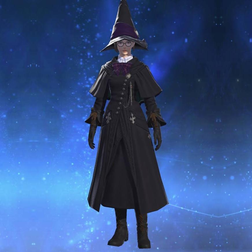 Sharlayan Philosopher's Coat's gearset image female.
