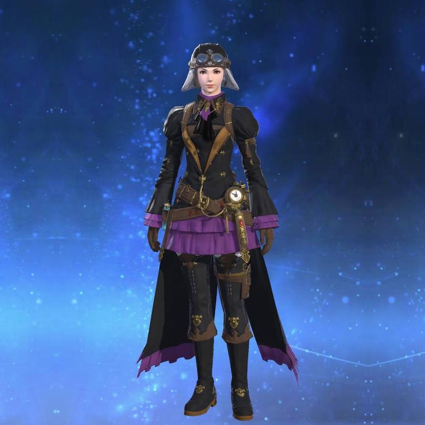 Sky Pirate's Coat of Casting's gearset image female.