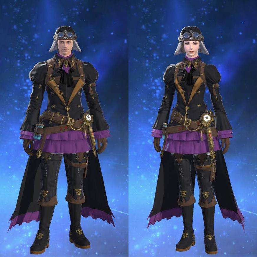 Sky Pirate's Coat of Casting's gearset image.