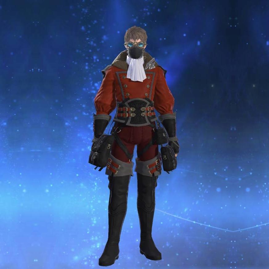 Sky Pirate's Jacket of Striking's gearset image male.