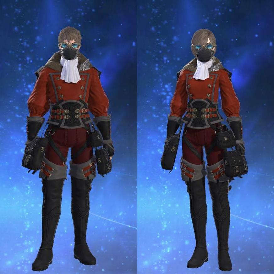 Sky Pirate's Jacket of Striking's gearset image.