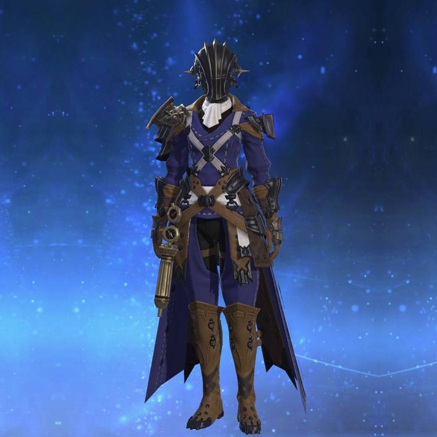 Sky Pirate's Coat of Maiming's gearset image female.