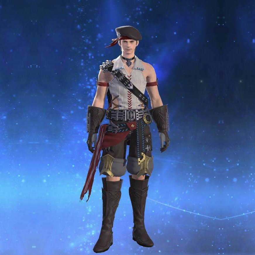 Sky Pirate's Vest of Aiming's gearset image male.