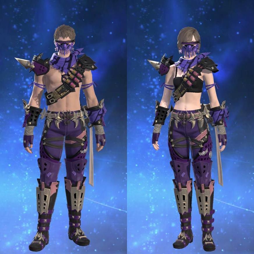 スカイラット・キャスターアタイア's gearset image.