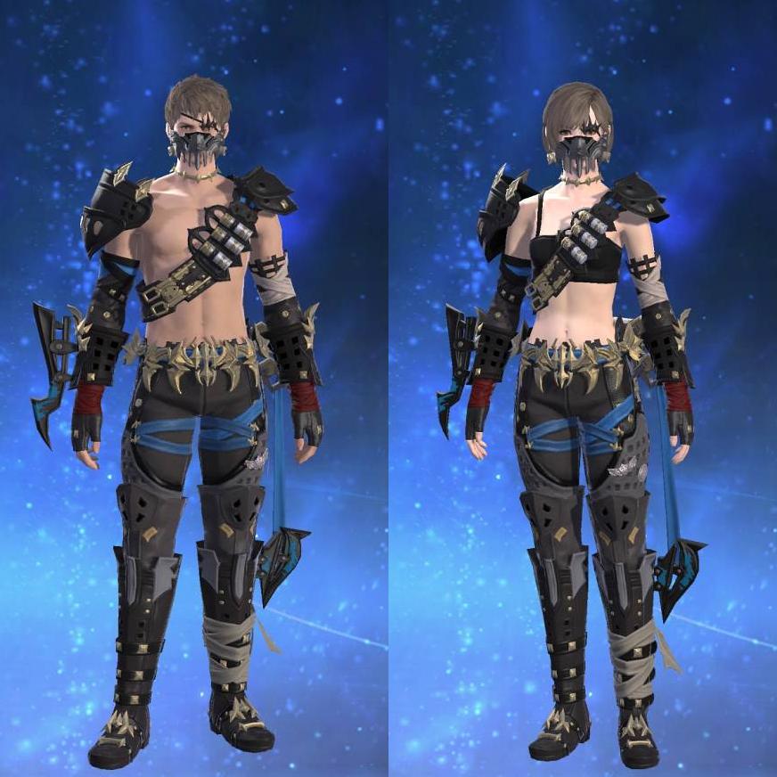 スカイラット・スカウトアタイア's gearset image.