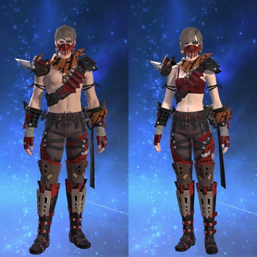 スカイラット・ストライカーアタイア's gearset image.