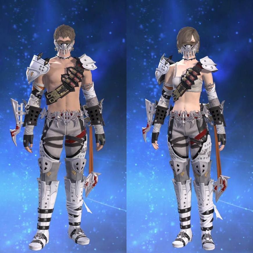 スカイラット・ヒーラーアタイア's gearset image.