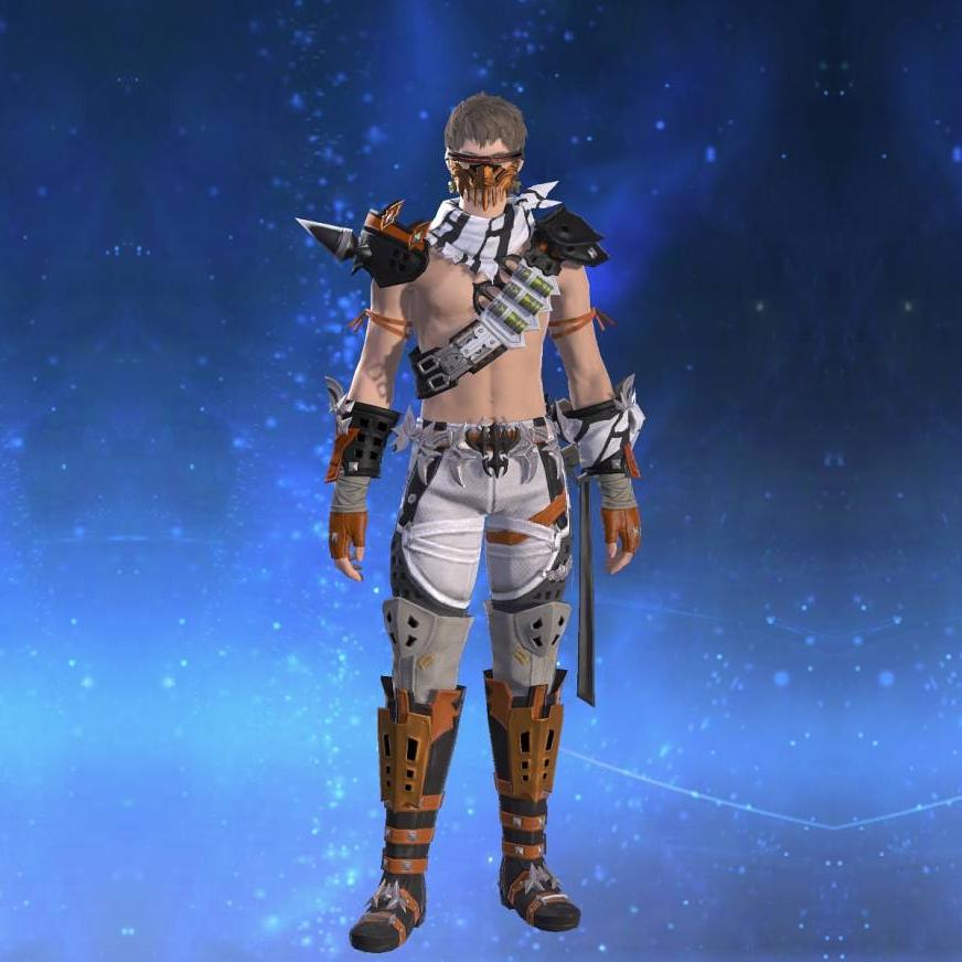 スカイラット・レンジャーアタイア's gearset image male.