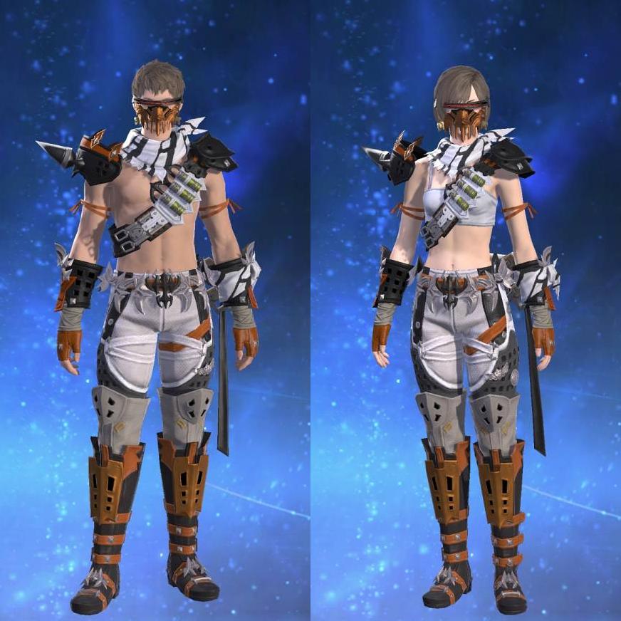 スカイラット・レンジャーアタイア's gearset image.