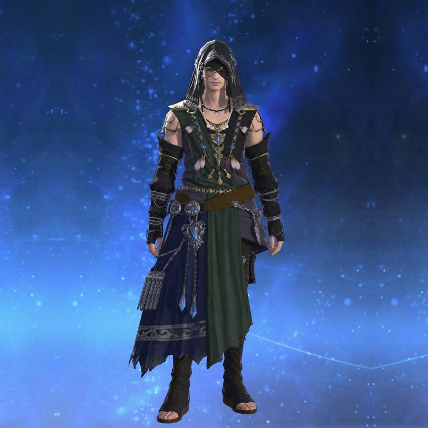 Star Velvet Himation of Casting's gearset image male.