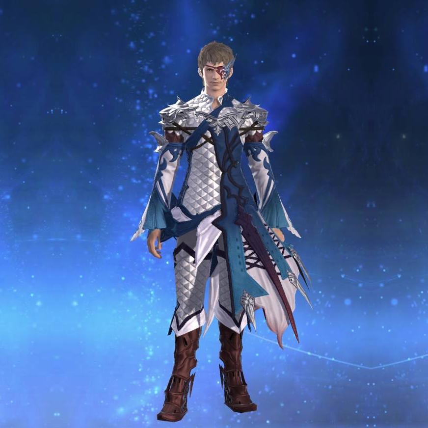 Augmented Torrent Tabard of Aiming's gearset image male.