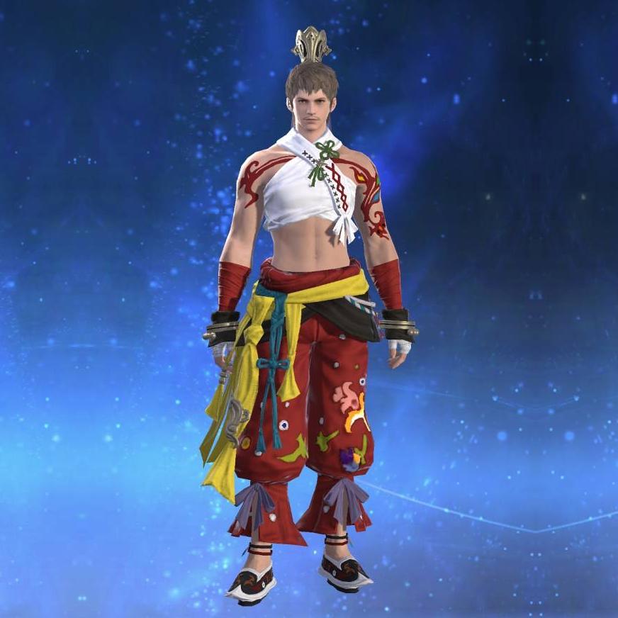 タントラアタイア's gearset image male.
