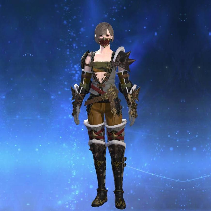 Dhalmelskin Jacket of Striking's gearset image female.