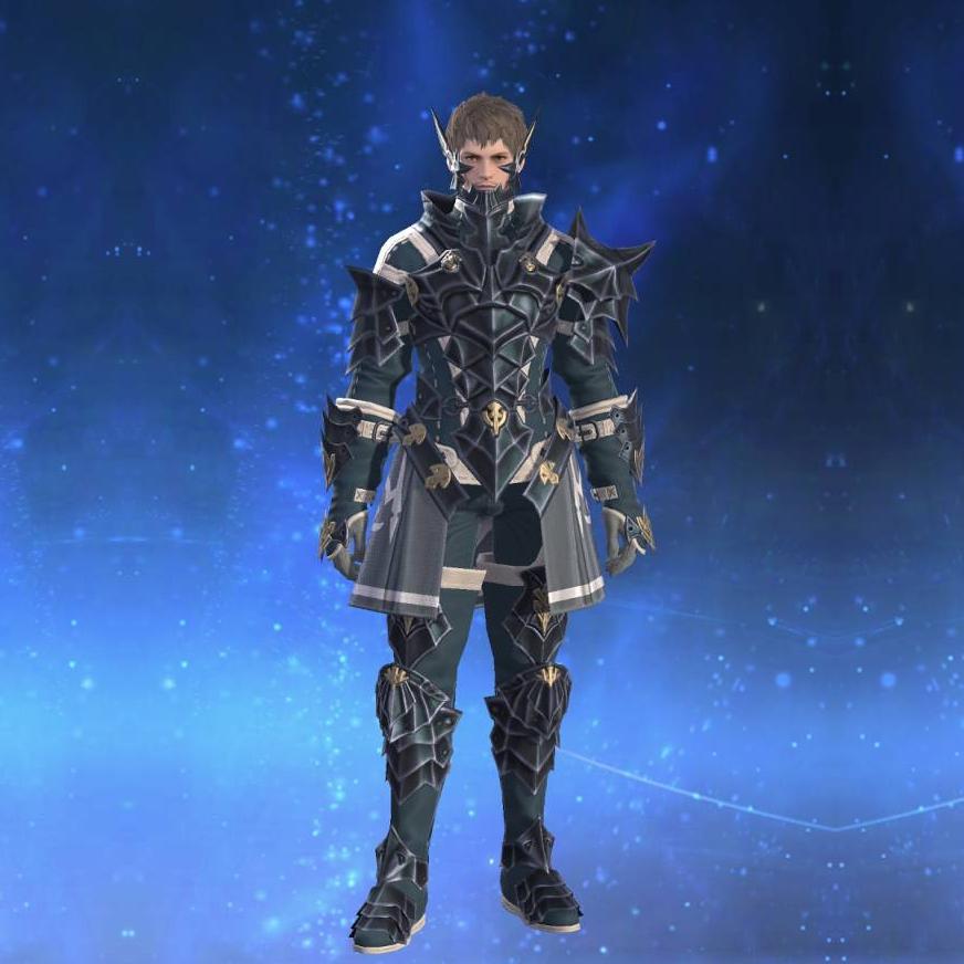 Titanium Mail of Scouting's gearset image male.