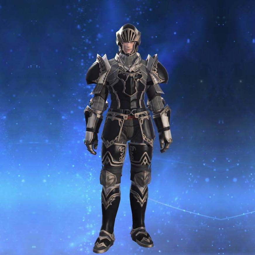 Titanium Cuirass of Maiming's gearset image male.