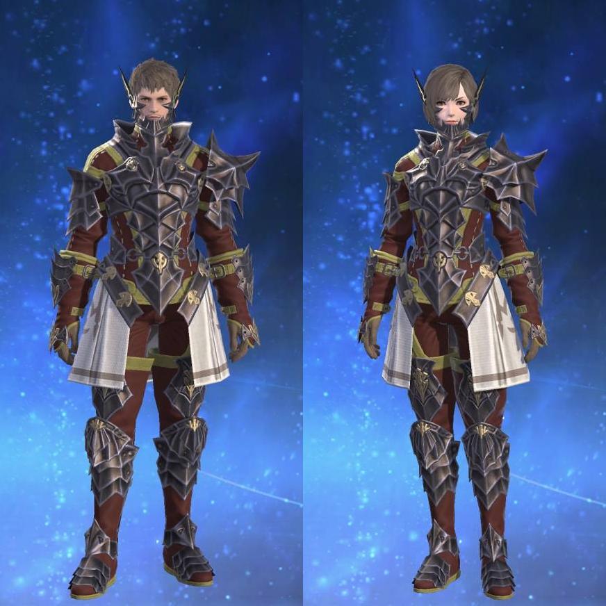 Titanium Mail of Maiming's gearset image.