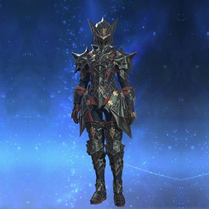 Titanium Cuirass of Fending's gearset image female.