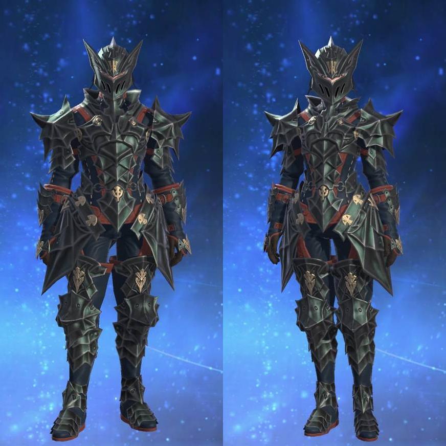 Titanium Cuirass of Fending's gearset image.