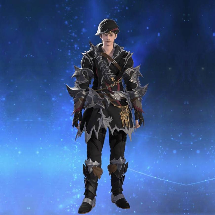 Diabolic Dolman of Striking's gearset image male.