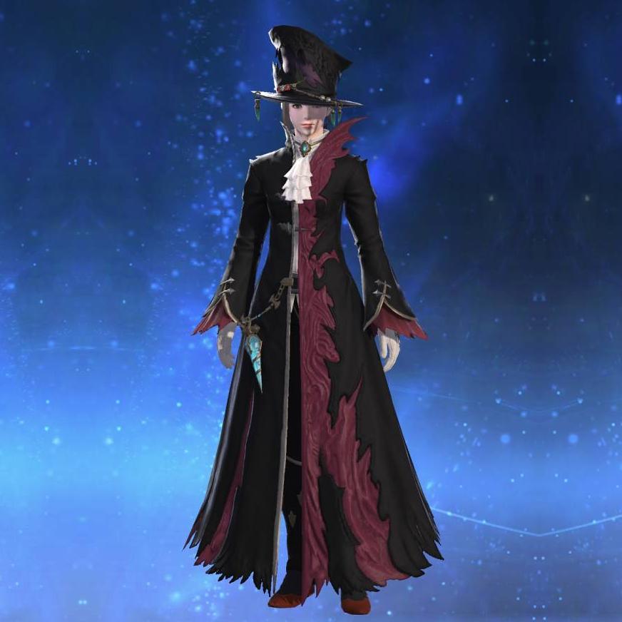Diabolic Coat of Healing's gearset image female.