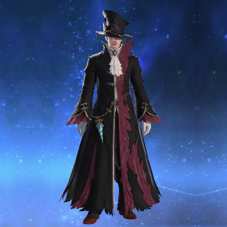Diabolic Coat of Healing's gearset image male.