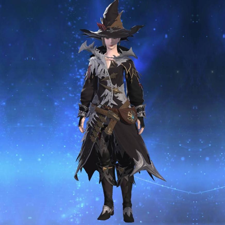 Diabolic Coat of Aiming's gearset image female.