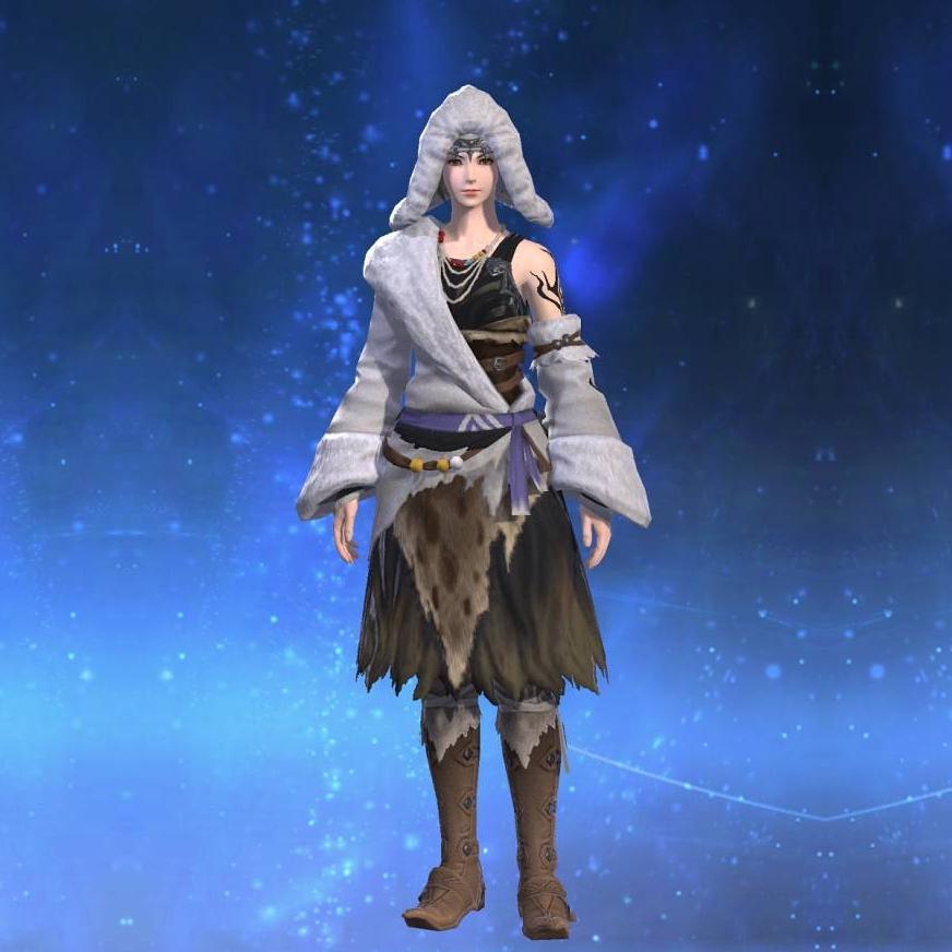 ドルイドヒーラー・アタイア's gearset image female.