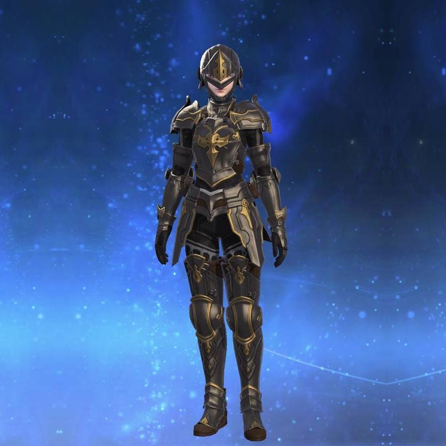 High Mythrite Cuirass of Fending's gearset image female.