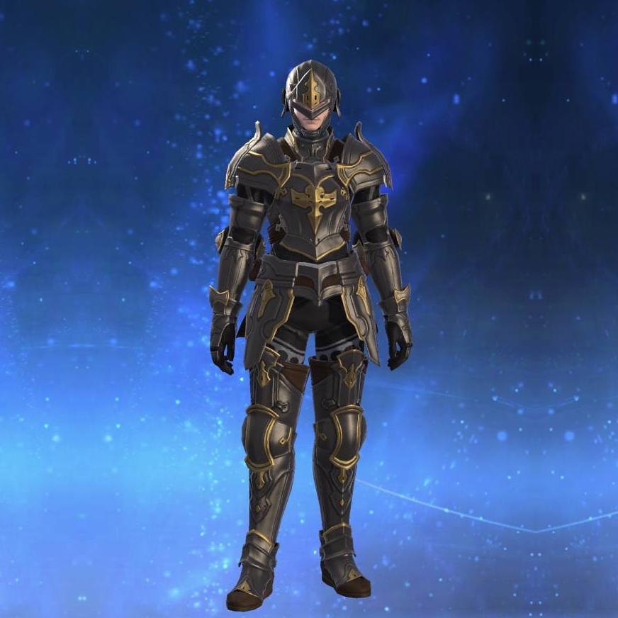 High Mythrite Cuirass of Fending's gearset image male.