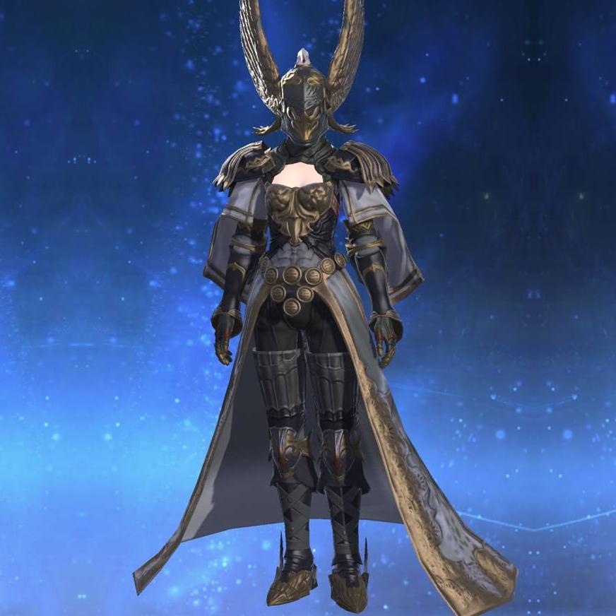 Halone's Mail of Fending's gearset image female.