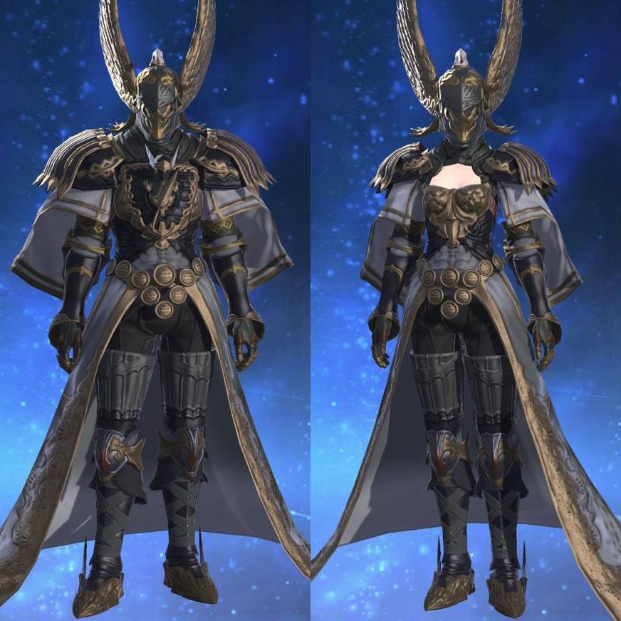Halone's Mail of Fending's gearset image.