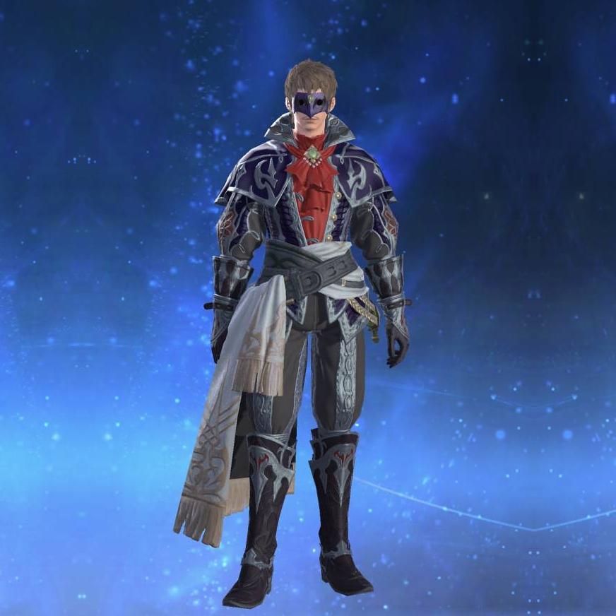 Hallowed Ramie Doublet of Casting's gearset image male.