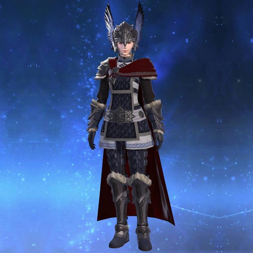 Viking Scale Mail's gearset image female.
