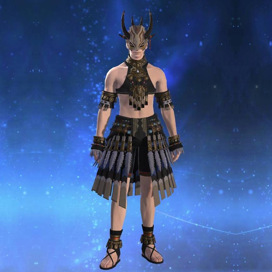 Panegyrist's Chestwrap's gearset image male.