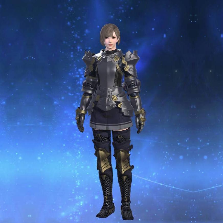 Brand-new Cuirass's gearset image female.