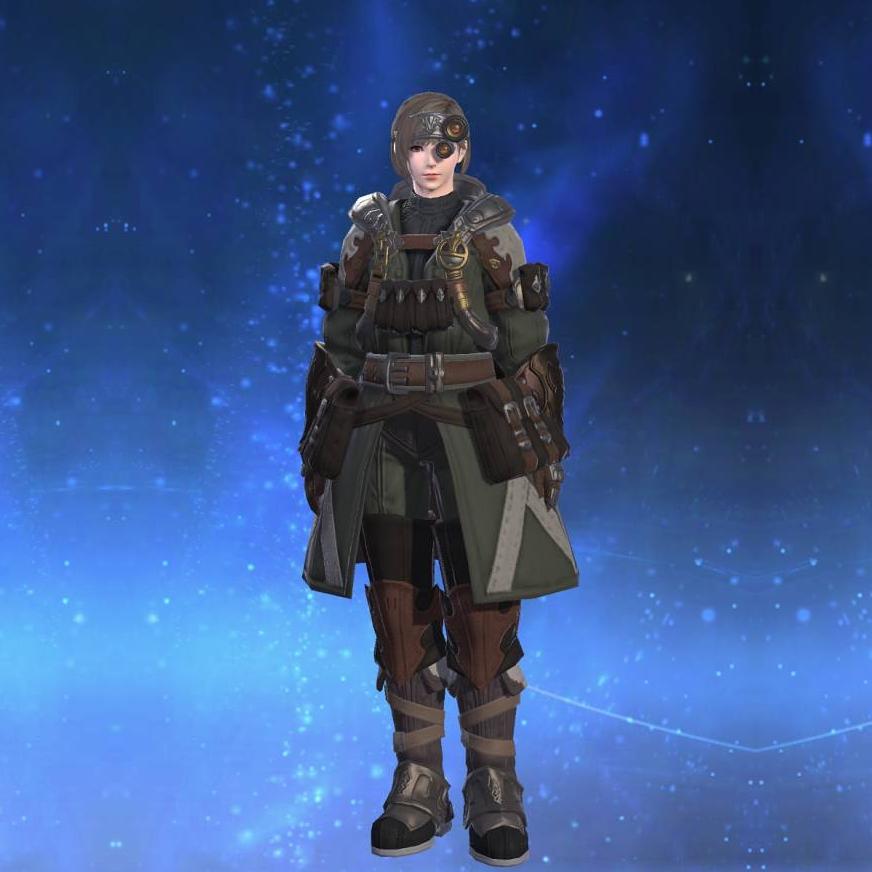 Filibuster's Gambison of Striking's gearset image female.