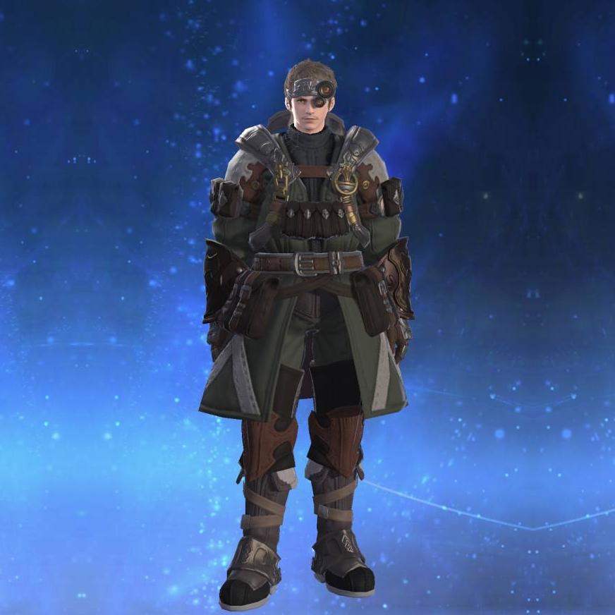 Filibuster's Gambison of Striking's gearset image male.