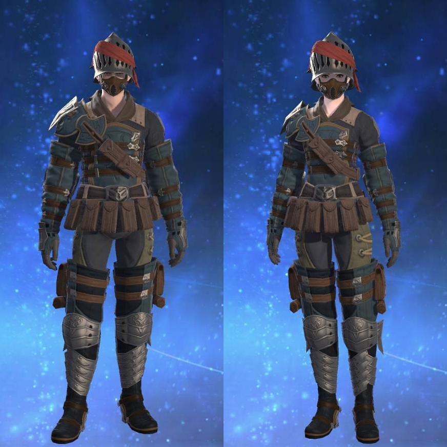 Heavy Filibuster's Gambison of Maiming's gearset image.