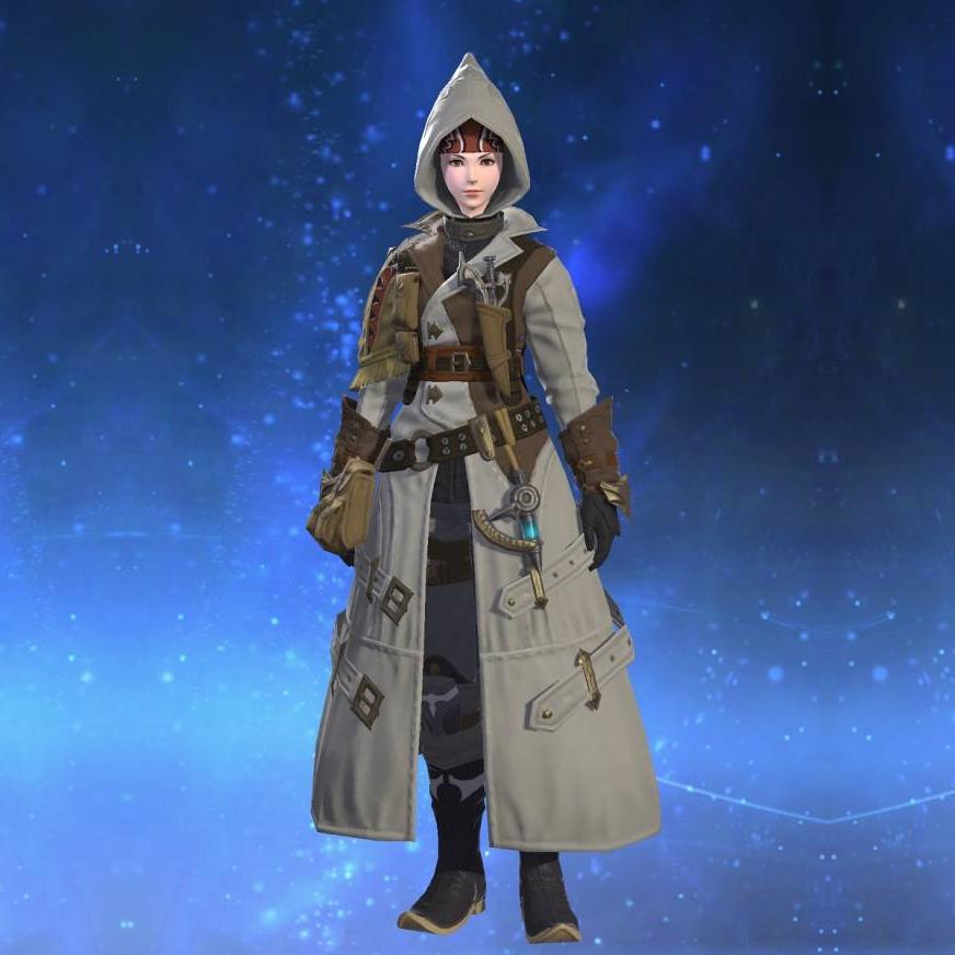 Filibuster's Coat of Healing's gearset image female.