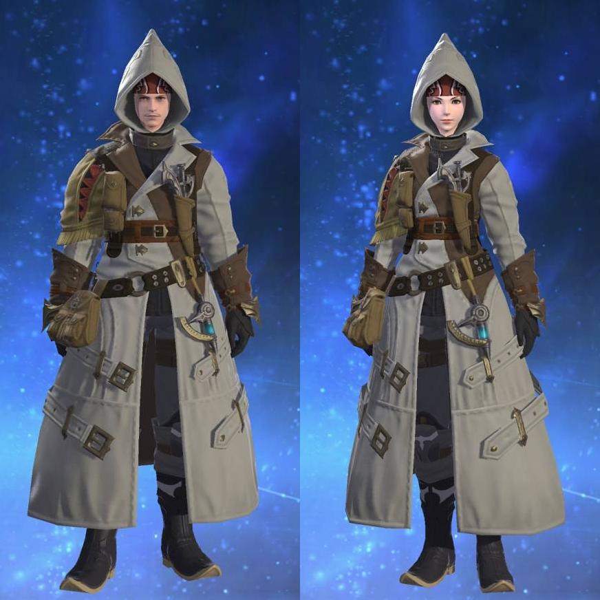 Filibuster's Coat of Healing's gearset image.