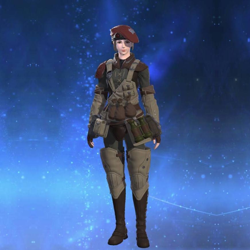 Filibuster's Gambison of Aiming's gearset image female.
