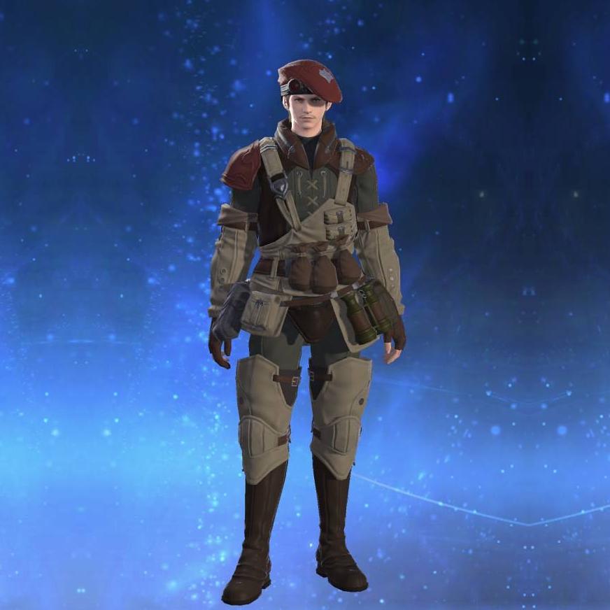 Filibuster's Gambison of Aiming's gearset image male.