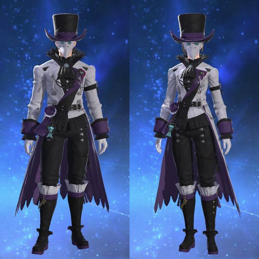 Plague Doctor's Coat's gearset image.