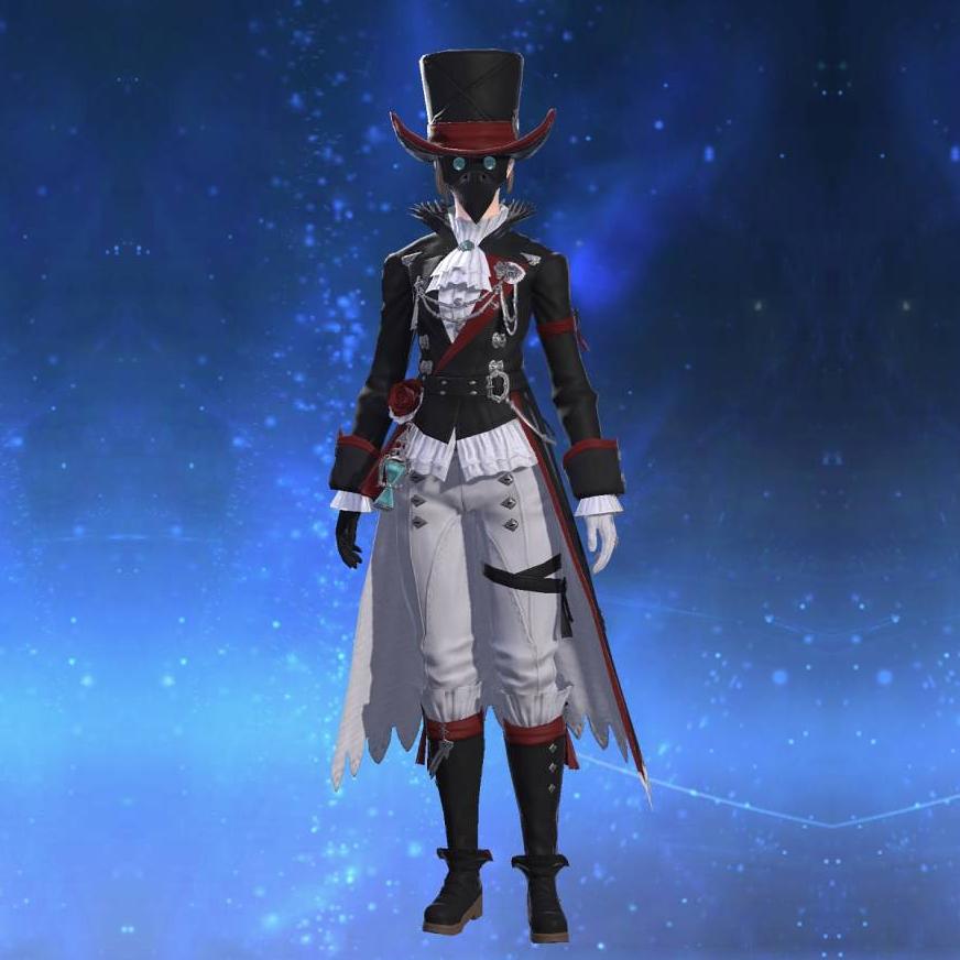 Plague Bringer's Coat's gearset image female.