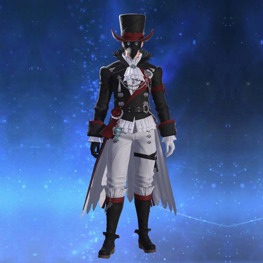 Plague Bringer's Coat's gearset image male.