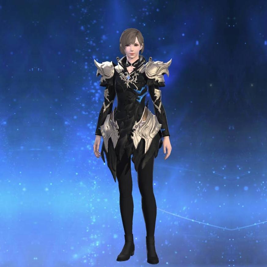 Proto Ultima Mesh's gearset image female.