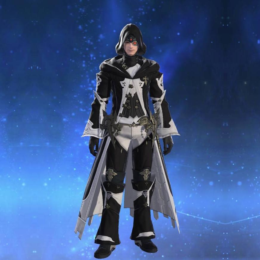 Prototype Alexandrian Coat of Casting's gearset image male.